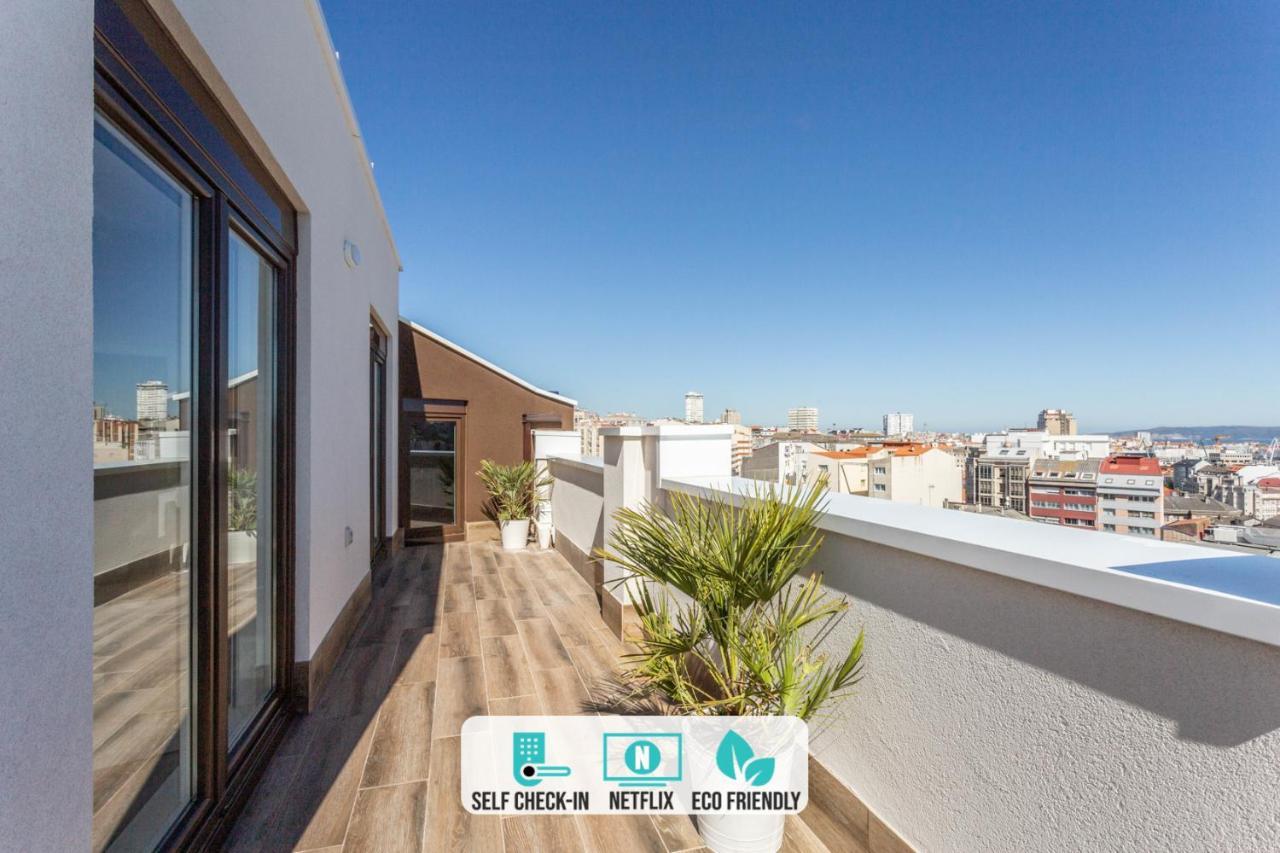 Indigo Rooftop A Coruña Exteriér fotografie